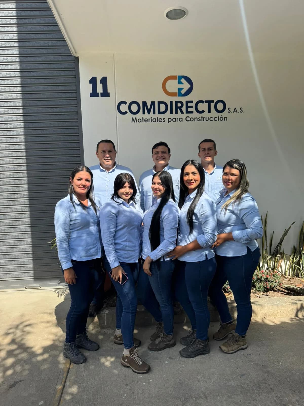 Equipo Comercio Directo en proyecto Hunter Douglas